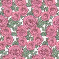 Cute floral seamless pattern background N51
