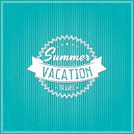 Retro elements for Summer calligraphic designs N6