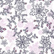 Cute floral seamless pattern background N52