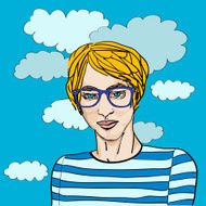 Young hipster N2