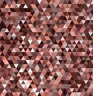 Vector brown mosaic background N2
