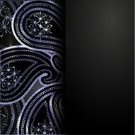 Vector paisley background