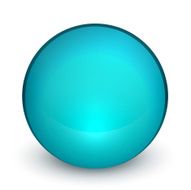 Glossy vector sphere