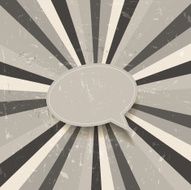 Black and white retro background