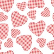 Seamless texture with hearts N2