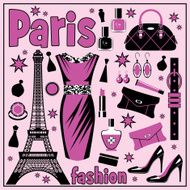 Paris fashion set