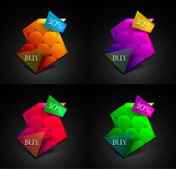 Vector colorful banners