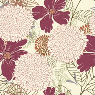 Seamless Floral Pattern N888