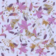 floral seamless pattern N359