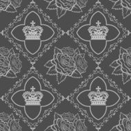 black wallpaper in old style N125