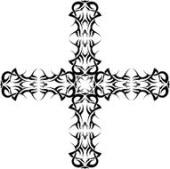 Tattoo Cross N5
