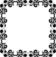 Beauty black frame