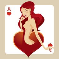 Ace of Babes (Hearts)
