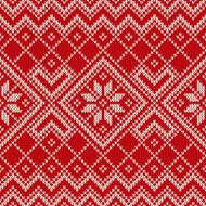 Christmas Sweater Design Seamless Pattern N10