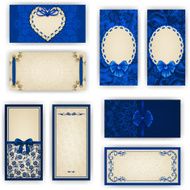 Elegant vector template for luxury invitation card N41