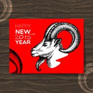 Happy New Year and Merry Christmas card N9