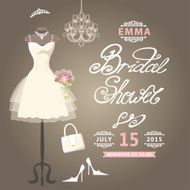 Bridal Shower card Cute wedding invitation