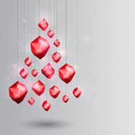 Merry Christmass and Happy New Year abstract vector illustration N2