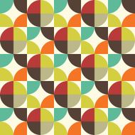 Retro abstract seamless pattern N36