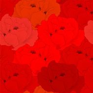 Beautiful seamless background with flowers N12