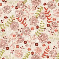 Floral Pattern N509