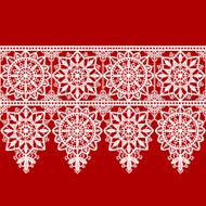 Ribbon Lace Seamless Pattern N2
