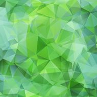 Abstract Green Triangles Background N5