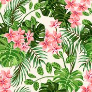 Seamless exotic pattern N29