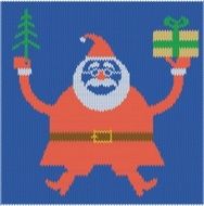 knitted Santa N2