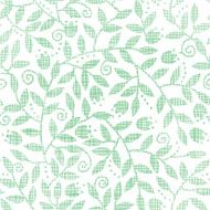 Leaves and swirls textile seamless pattern background