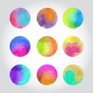 Colorful background in polygonal style for your design