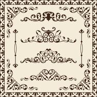 Victorian art set