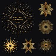 Art Deco Vintage Frames and Design Elements N3