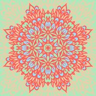 Flower Mandala Abstract background N9