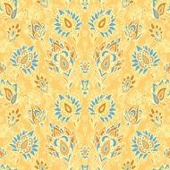 Seamless oriental paisley pattern (vector) N3