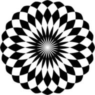 abstract black and white shape background N9
