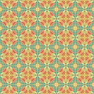 Graphic seamless colorful pattern Flat style N23