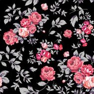 Seamless rose pattern N15