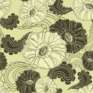 Old poppy seamless