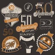 Vintage style 50 anniversary collection