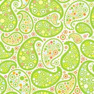 seamless pattern with paisley N21