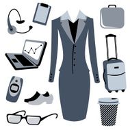 bussiness woman accessories set N2