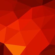 abstract red 3D style triangle pattern background