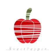 Vector of vegetable sweet pepper icon N2