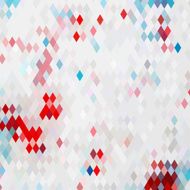 abstract red rhombus pattern background N6
