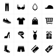 Fashion and Shopping Icons