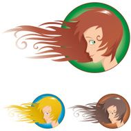 Girl in the wind