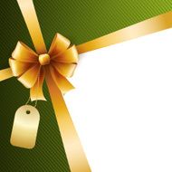 Holiday background with bow