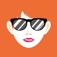 Woman Wearing Sunglasses N4