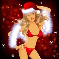 Santa girl N9